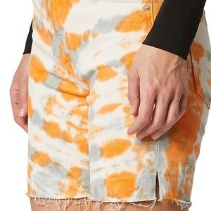 Hudson Jeans Hana Tie-Dye Biker Shorts